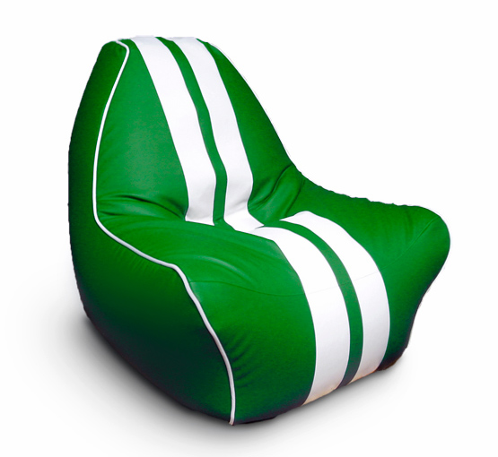 

Кресло мешок Beanbag «Ferrari» Green/White