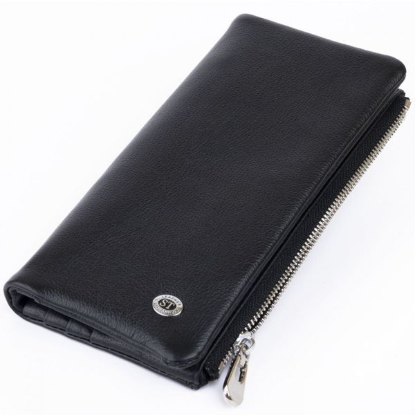 

Женский кожаный кошелек ST Leather 19200 Черный