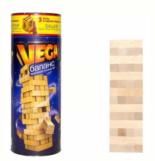 

Розвиваюча настільна гра VEGA (ВЕГА) "Пізанська вежа"