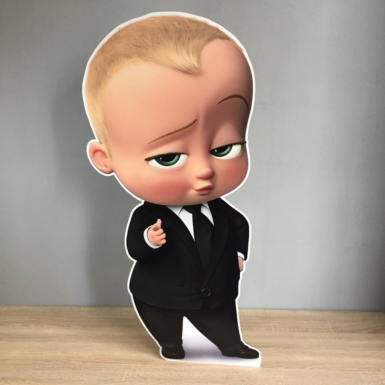

Ростовая фигура для праздников - Baby Boss - Вензелик - Высота 1м - основа 3мм ХДФ с подставкой