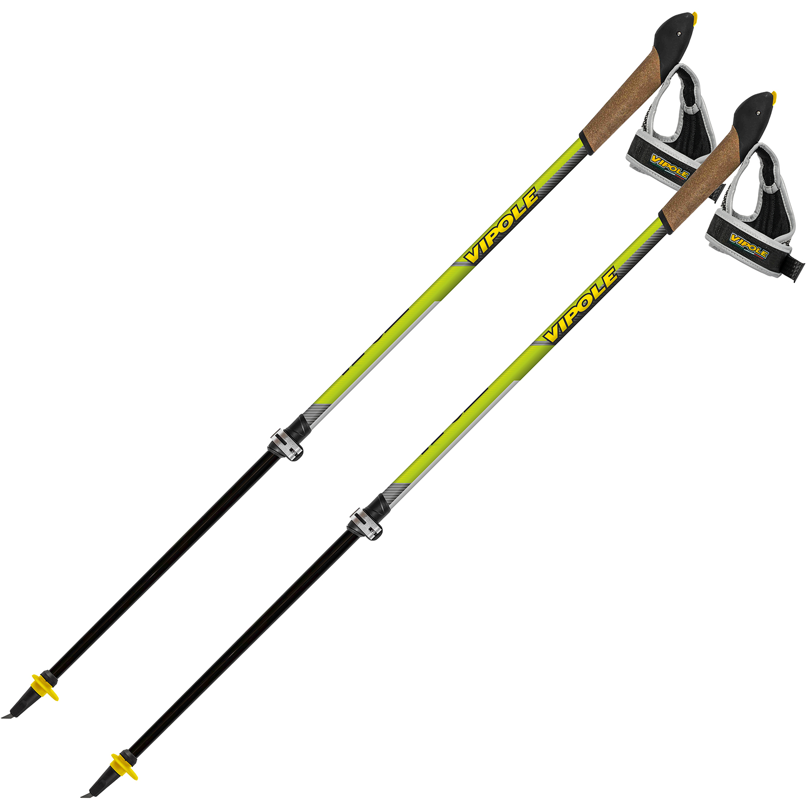 

Треккинговые палки для скандинавской ходьбы Vipole Instructor Vario QL Green DLX S2028 (928537)
