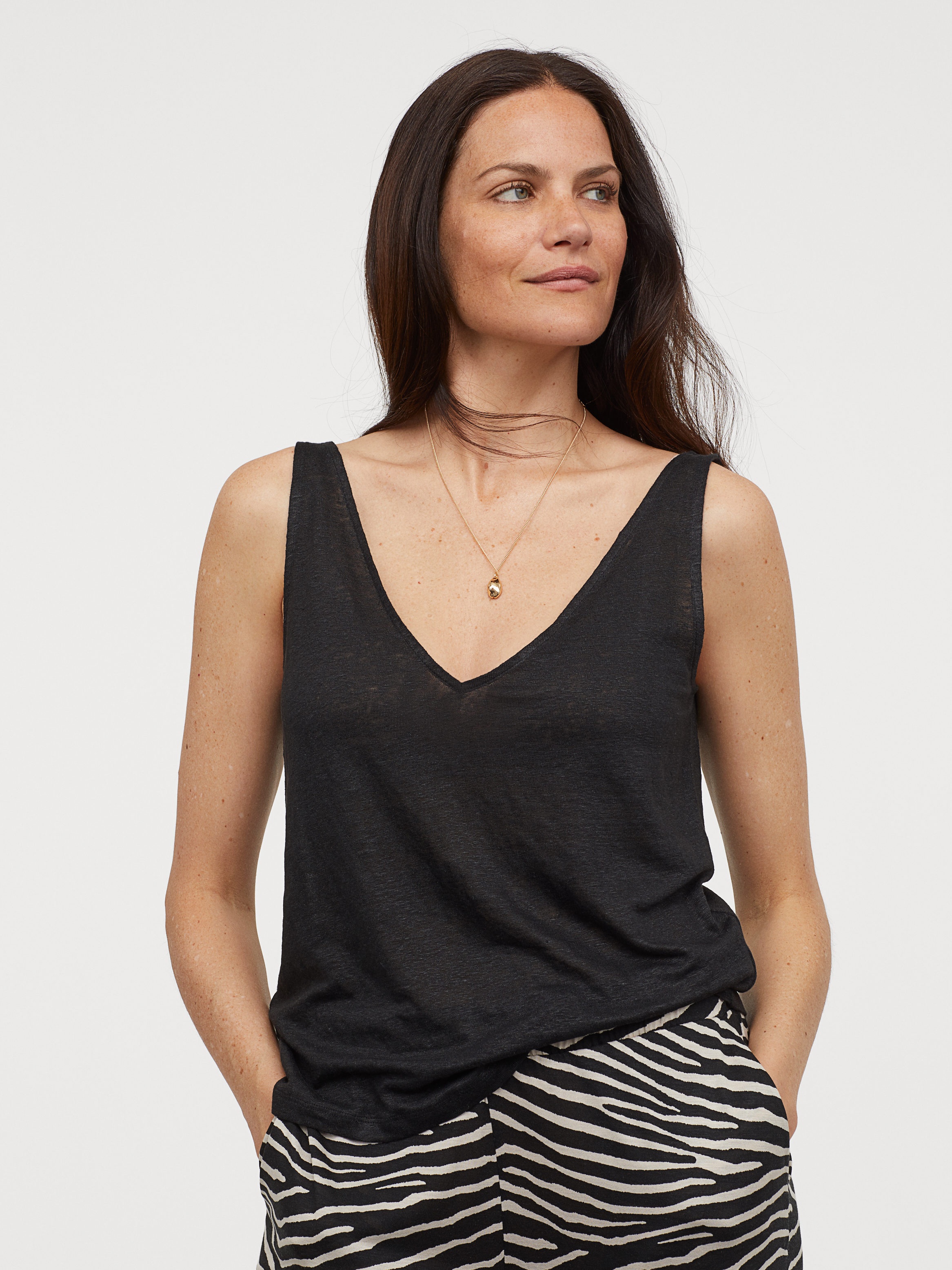 

Топ H&M 060768759  Черный, Топ H&M 060768759 XS Черный