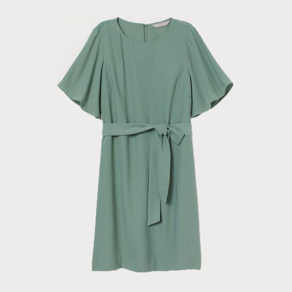 

Платье H&M 060868762  Зеленое, Платье H&M 060868762 36 Зеленое