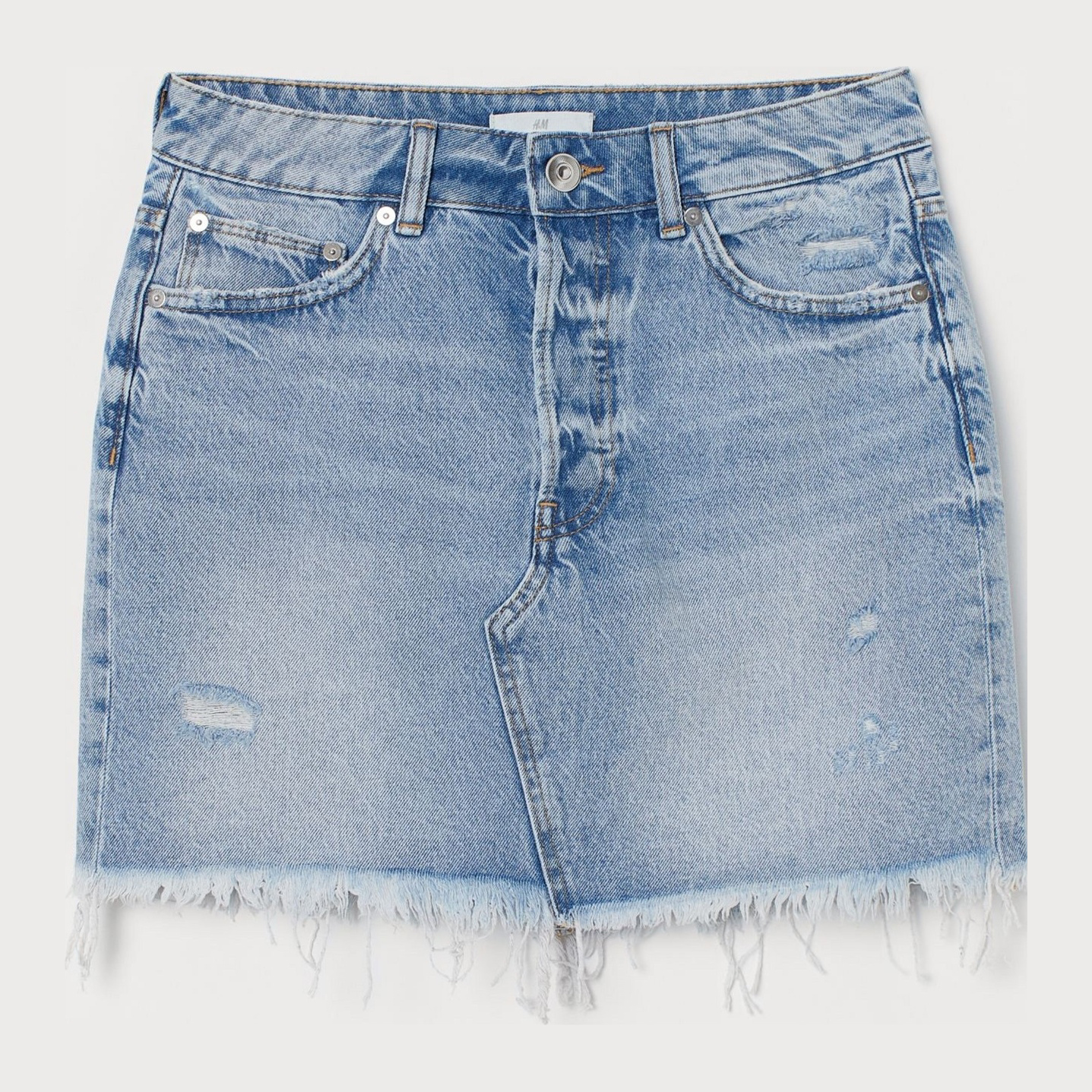 

Юбка джинсовая H&M 060777099 40 Голубая