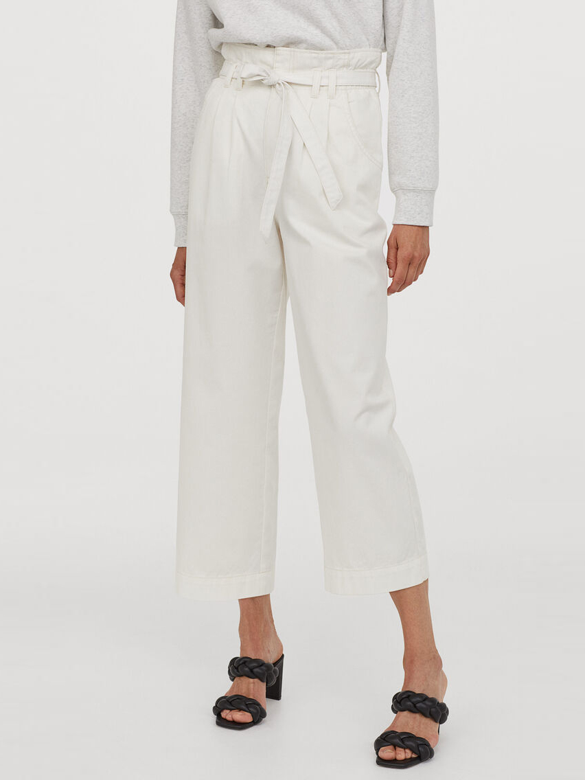 

Брюки H&M 060898226 36 Белые