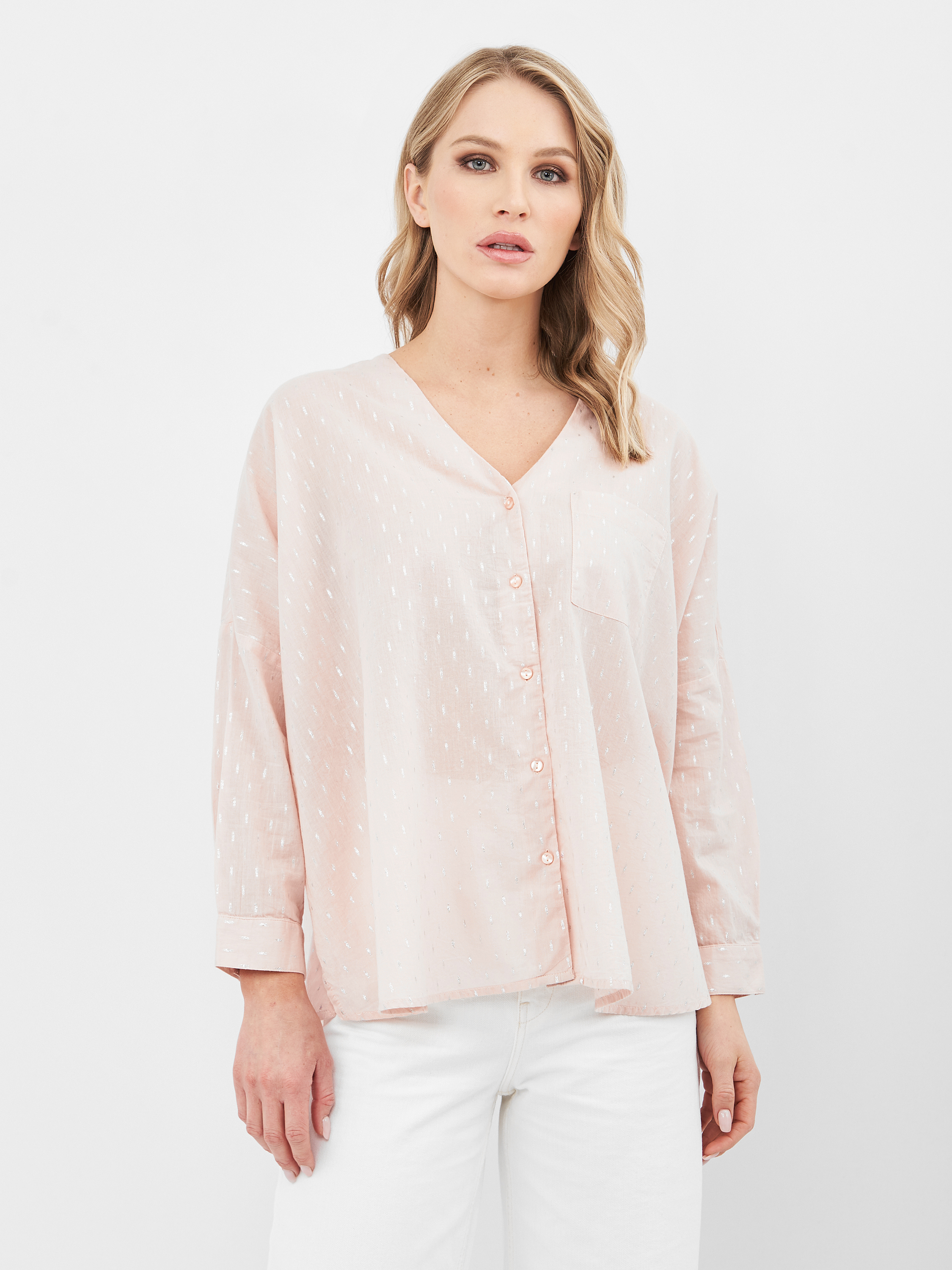 

Блузка Vero Moda 5713618002032 М Розовая
