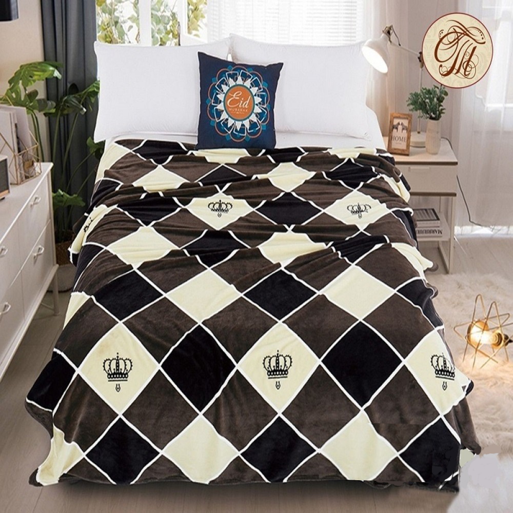 

Плед- покрывало велсофт CottonTwill Империя 180x210 см ( FB21497CT)
