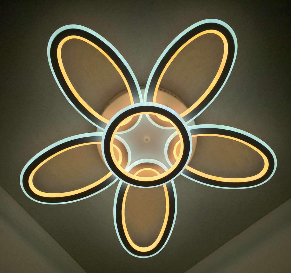 

Люстра потолочная Led (10х62х62 см.) Белый матовый YR-9986/51
