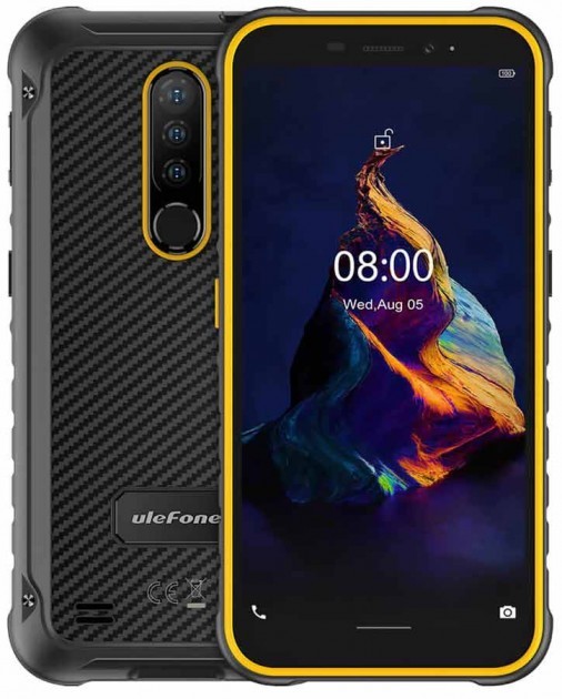 

Защищенный смартфон Ulefone Armor x8 ip68 4/64gb Black-Yellow