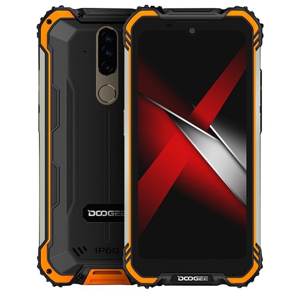 

Защищенный смартфон Doogee S58 pro ip68 6/64gb black-orange
