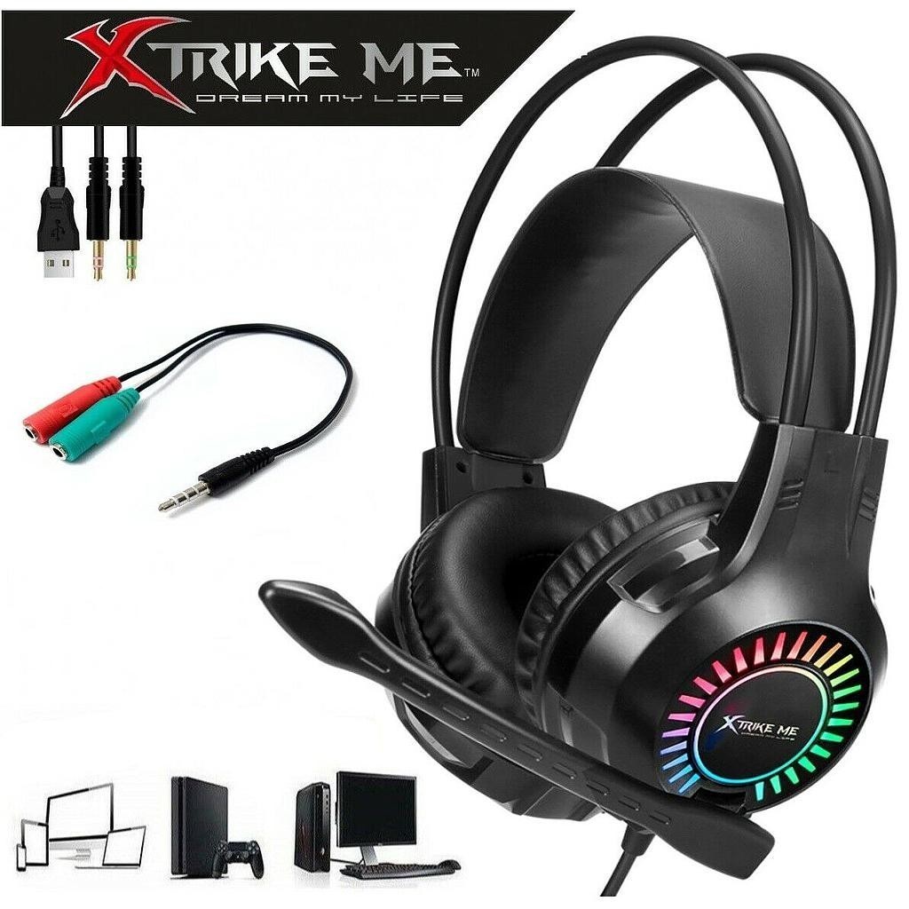 

Игровые наушники XTRIKE ME Gaming Backlight