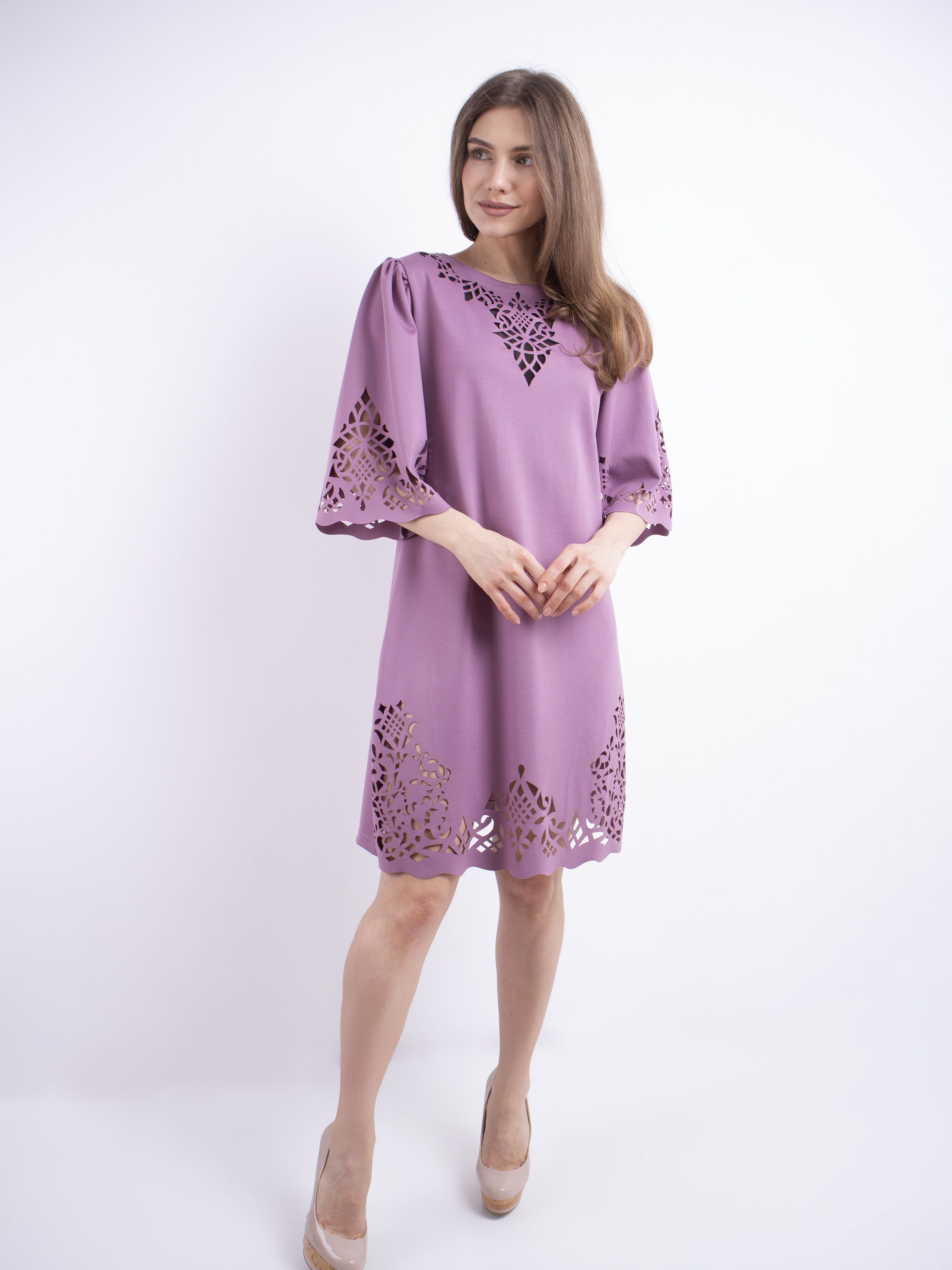 

Платье Olis-Style Валенсия 3036 48 Чайная роза