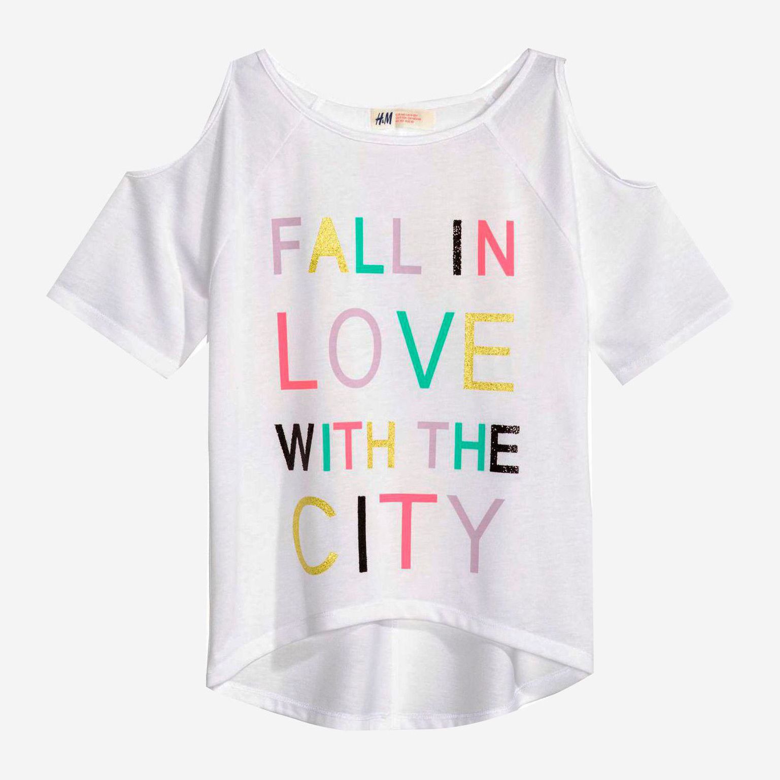 

Футболка H&M HOM91243 140 см Белая
