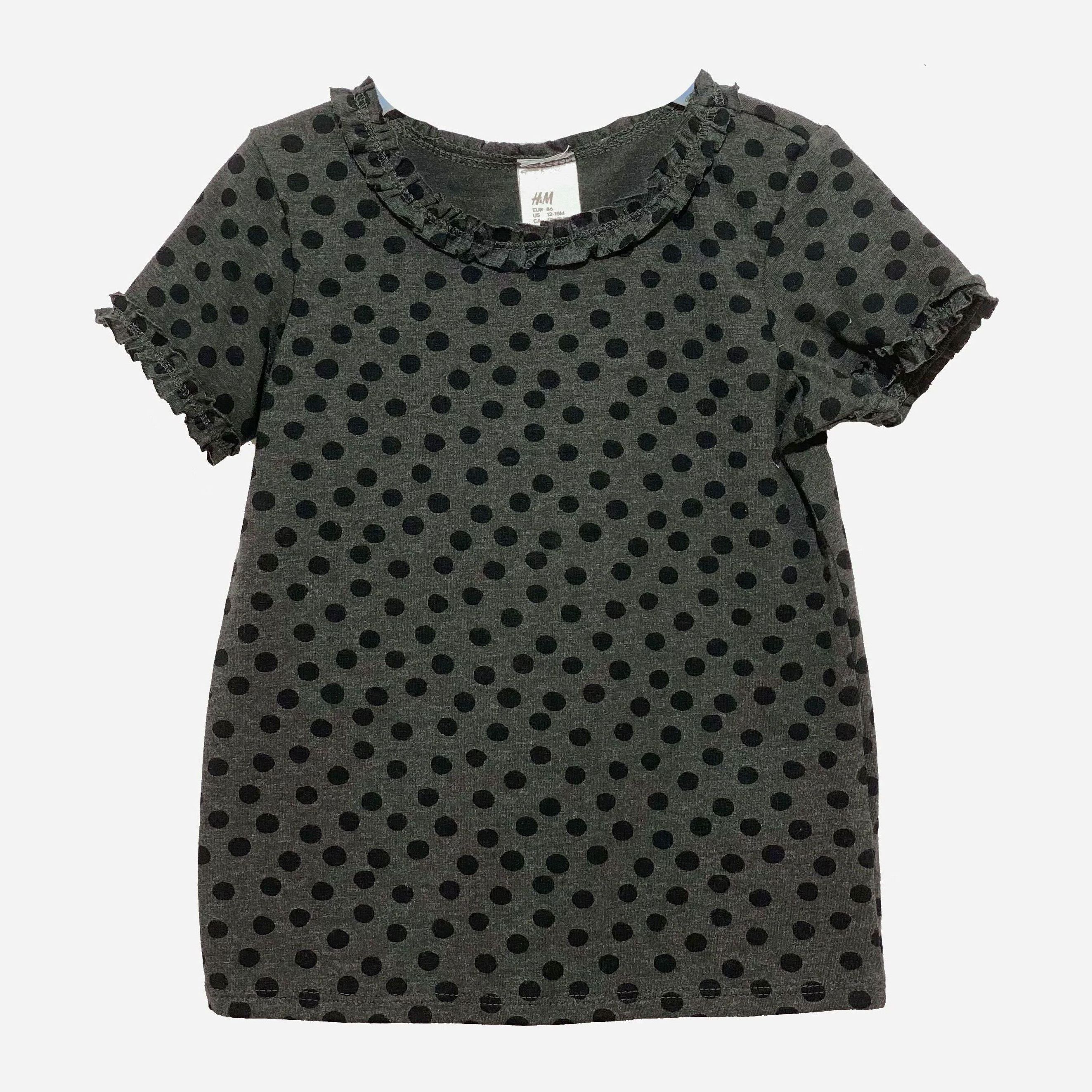 

Футболка H&M HOM92367 86 см Серая