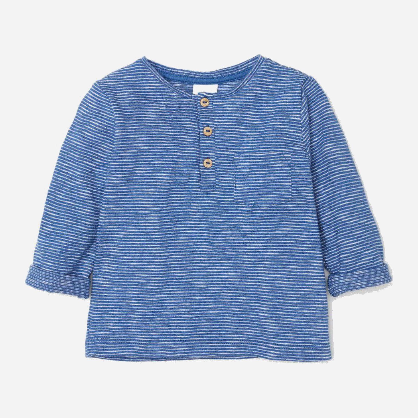 

Футболка с длинными рукавами H&M HOM91688 50 см Синий/Комбинированный