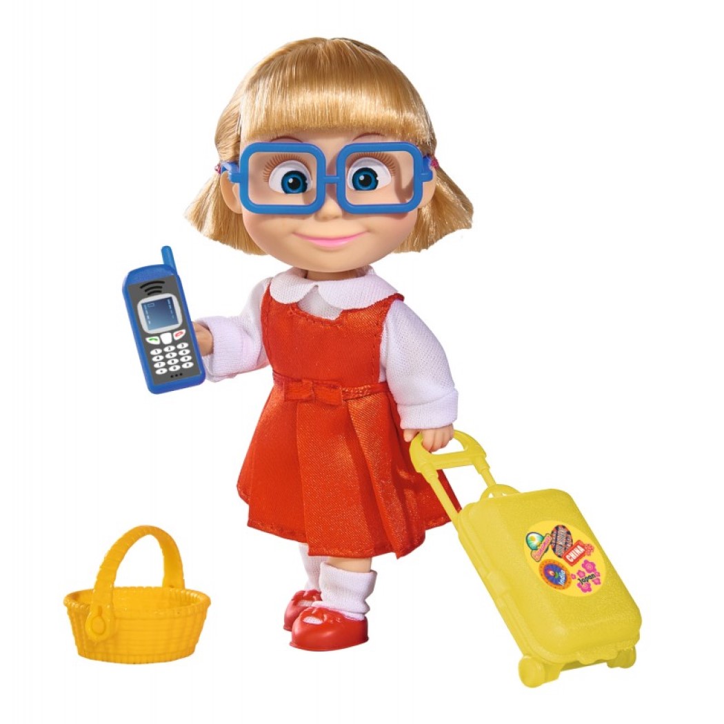 

Кукла Даша кузина Маши. Маша и Медведь Simba 12 см (9301013)