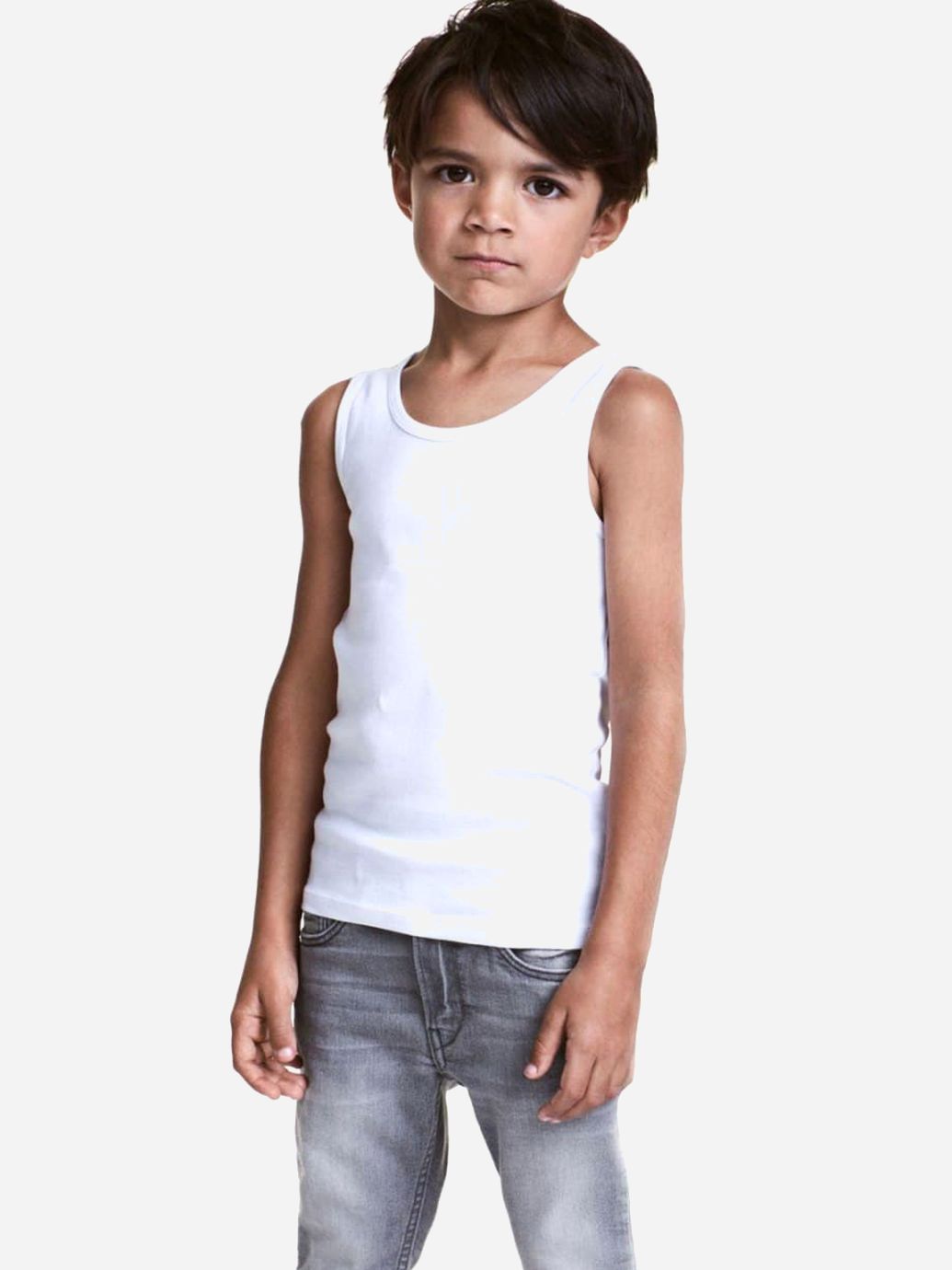 

Майка H&M HOM92543 146-152 см Белая