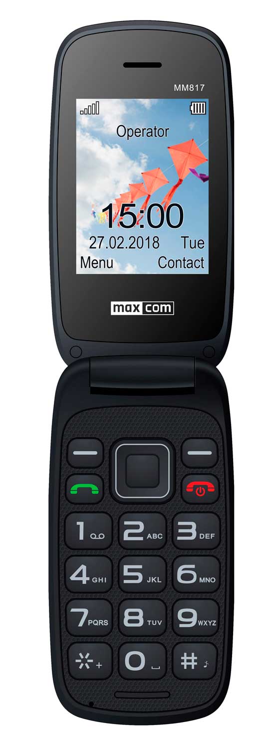 

Мобильный телефон Maxcom MM817 Black