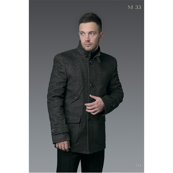 

Пальто короткое West-Fashion М-33 /188, Пальто короткое West-Fashion М-33 56/188