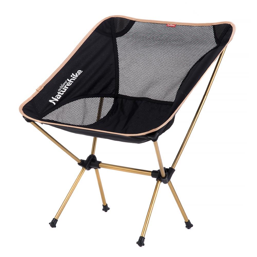 

Розкладне крісло Naturehike Folding Moon Chair чорне NH15Y012-L