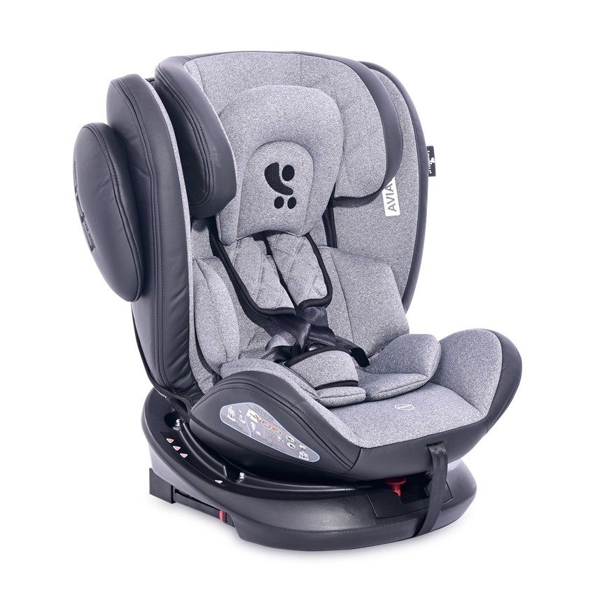 

Автокресло Lorelli Aviator + sps + isofix (0-36 кг) Светло-серое