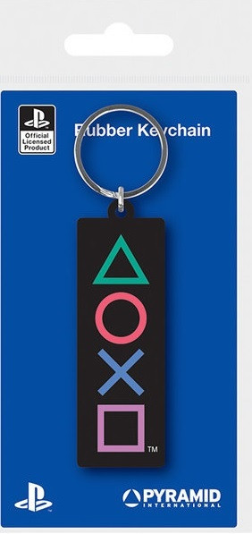

Брелок PlayStation Rubler Keychain (Pyramid)