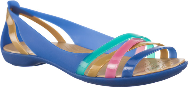 

Сандалии Crocs Isabella Huarache 2 Flat W W5 204912-4HT Синий 35