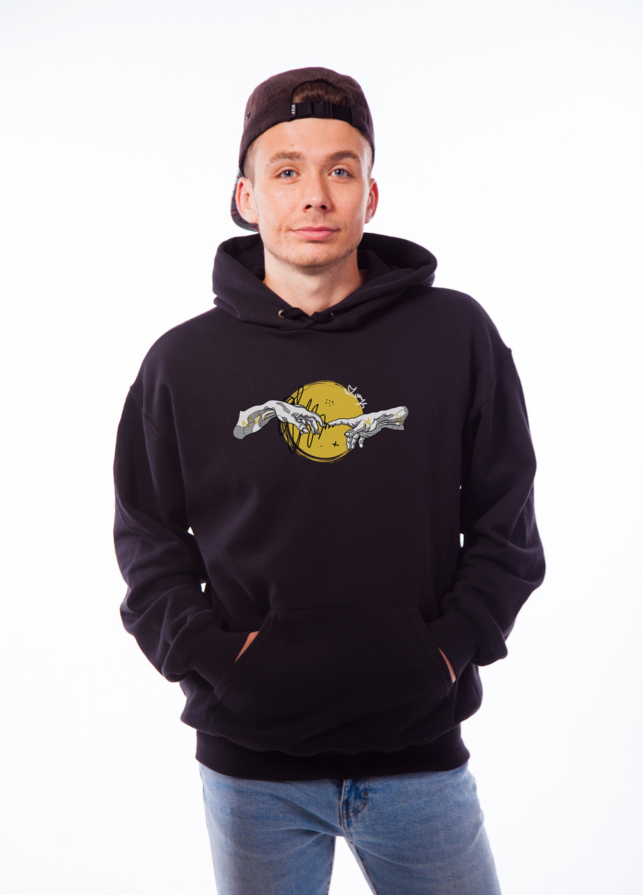 

Толстовка чёрная LOYS "Loys Hands" XXL