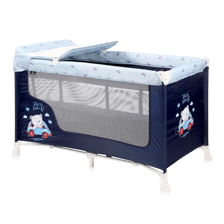 

Кровать-манеж Lorelli SR 2 Layer Синий