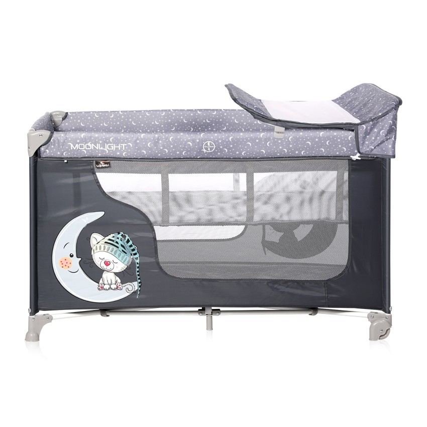 

Кровать-манеж Lorelli Moonlight 2L Серый