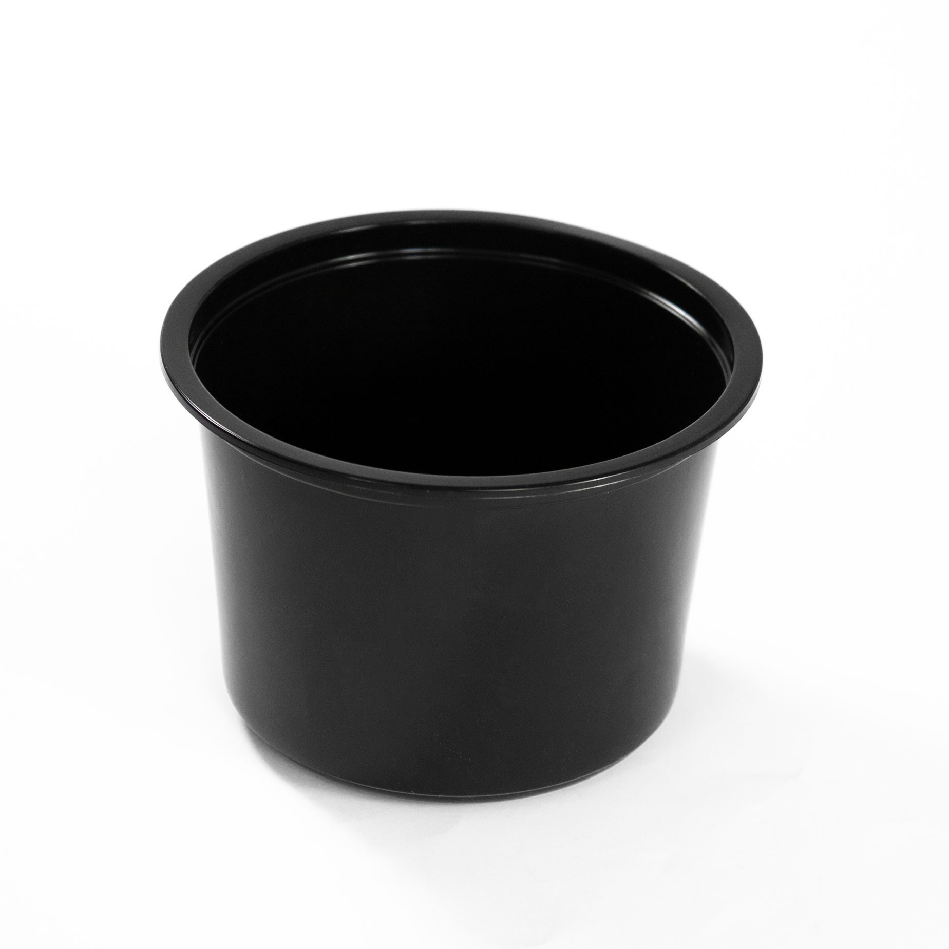 

Контейнер РР круглый под запайку Петруцалек D-8118C Черный 500 мл 500 шт/уп