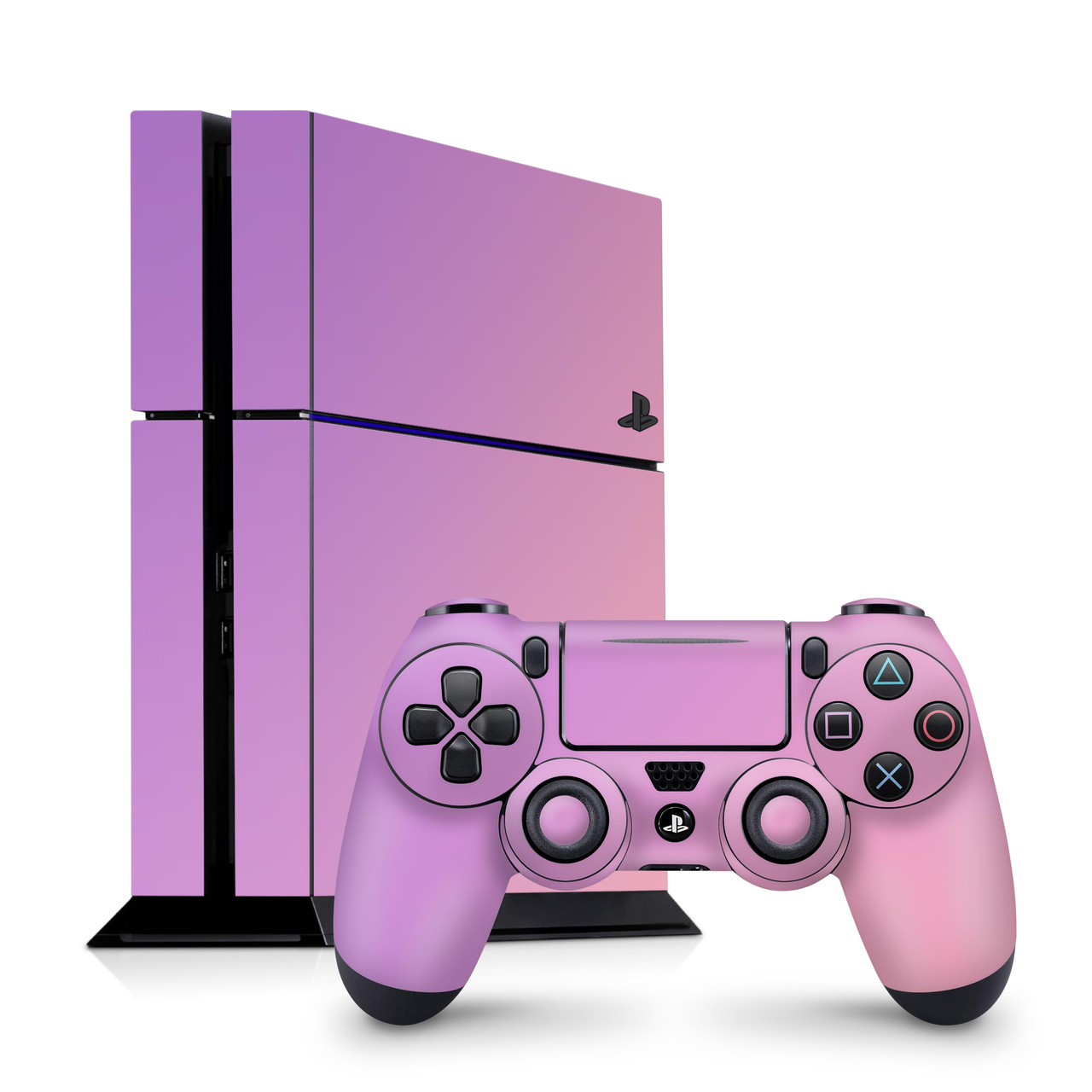 

Виниловые наклейки для Sony Ps4; PS4 Slim; PS4 Pro; PS5; PS5 Digital с крутым матовым розовым принтом 2