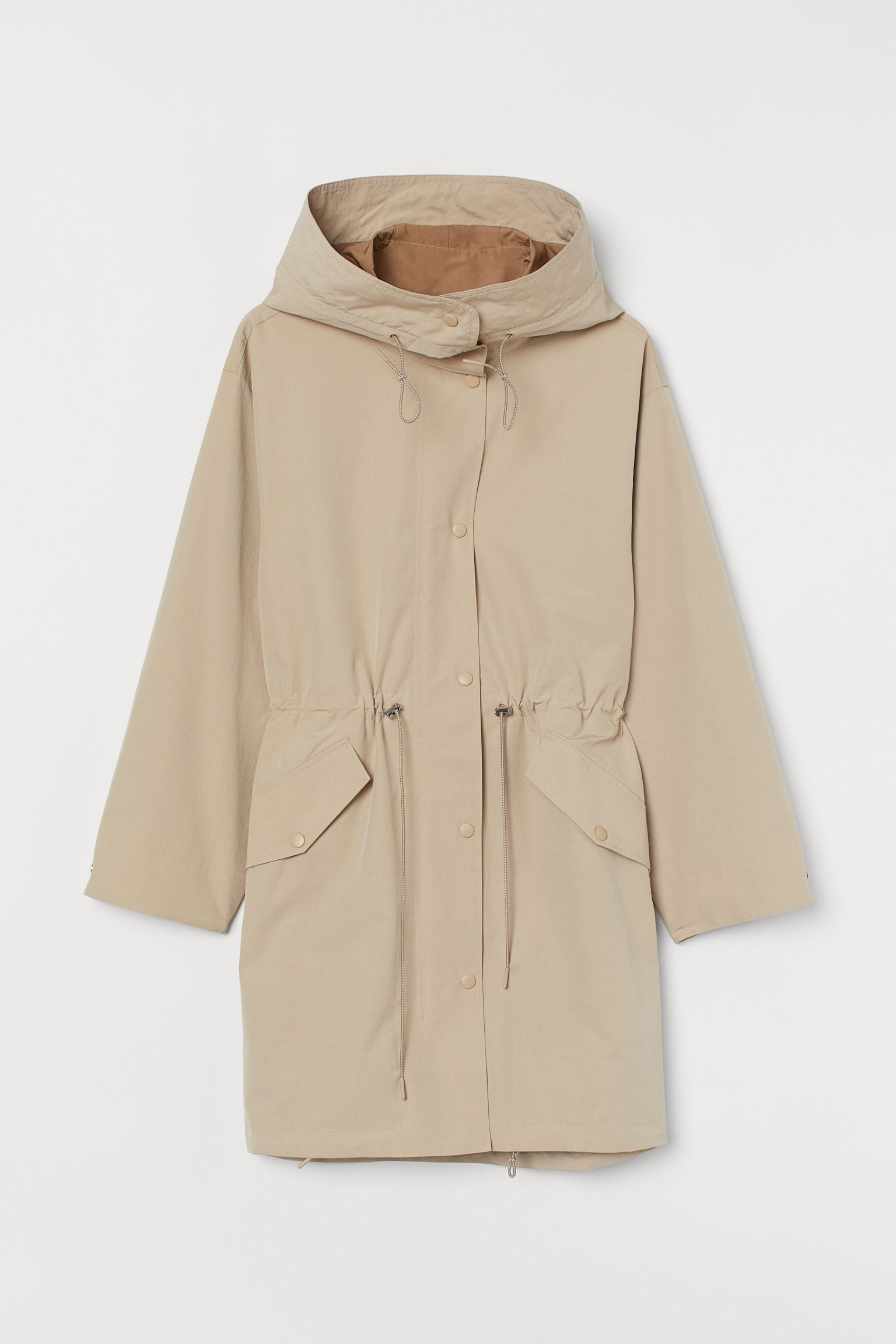 

Парка H&M M светло бежевый 28048330131