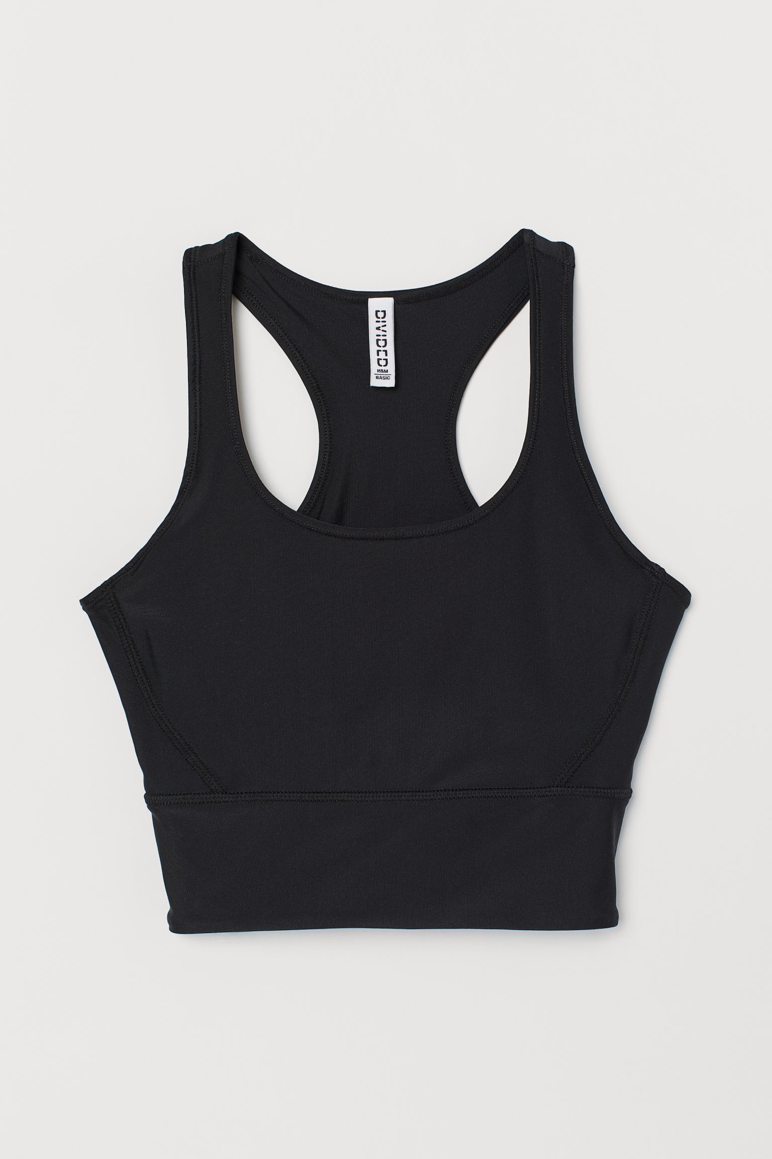 

Спортивный топ H&M  черный 29128381971, Спортивный топ H&M XS черный 29128381971