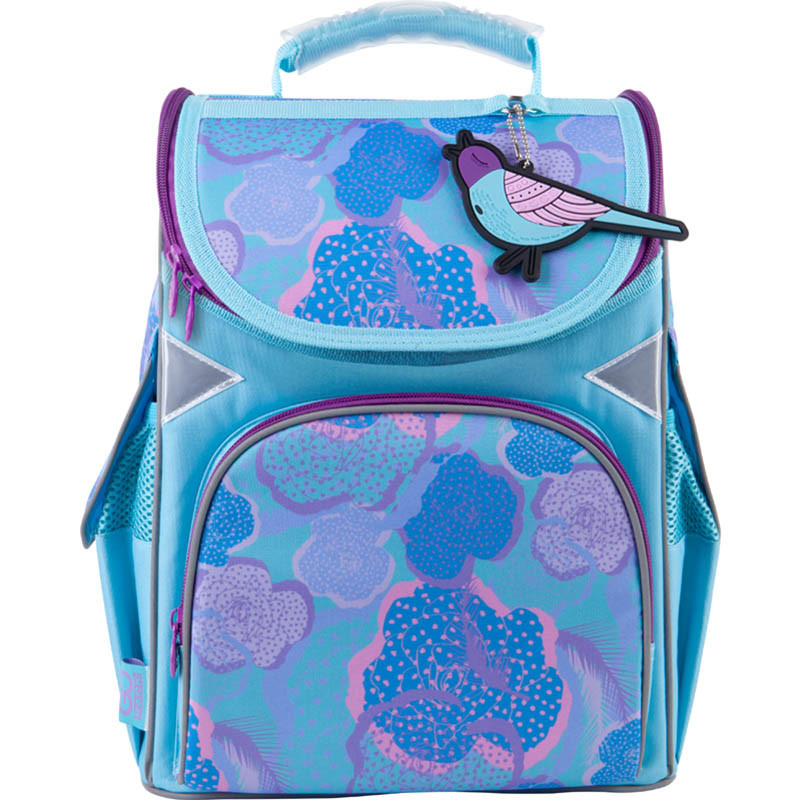 

Рюкзак GoPack Education каркасный Blue bird 34x26x13 см 11 л бирюзовый (GO21-5001S-5)