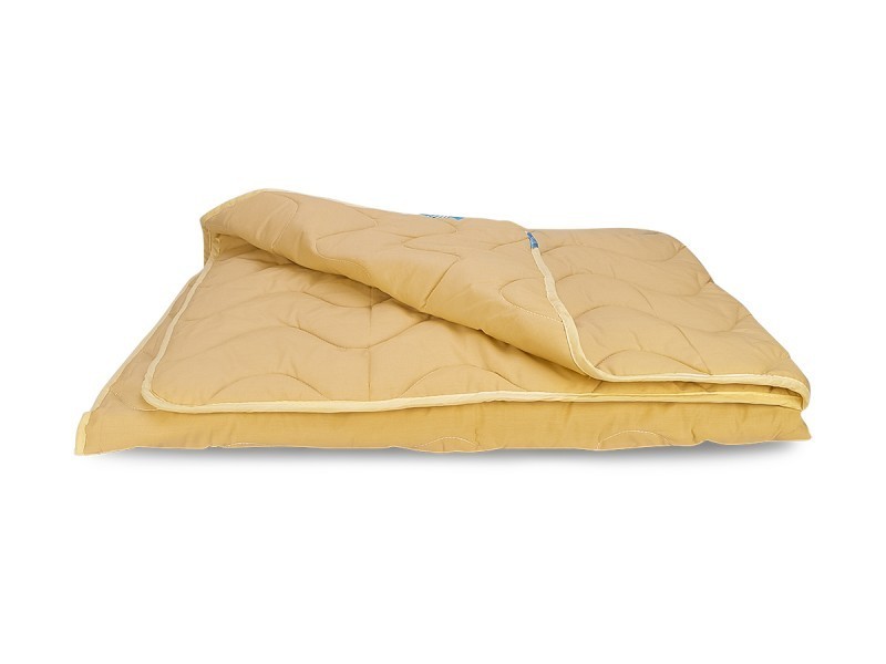 

Легкое Хлопковое Одеяло Деми Leleka-Textile Евро 200х220 Бежевый Хлопок 100%