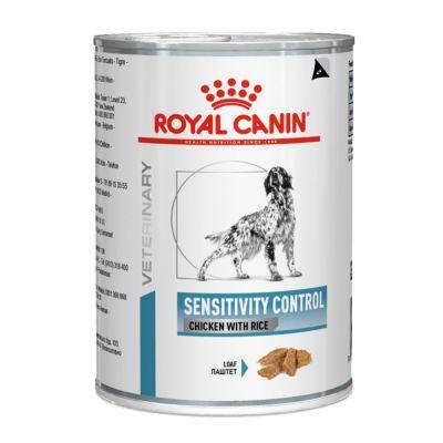 

Лечебный влажный корм для собак Royal Canin Sensitivity Control Chicken & Rice Canine 12 шт(упаковка)