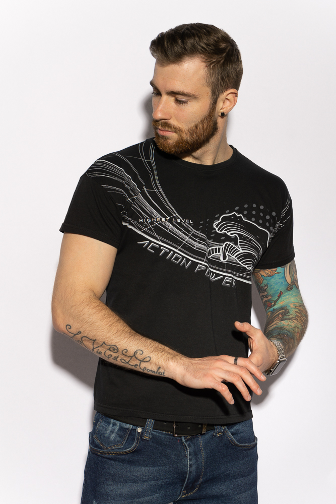 

Футболка Action power Time of Style 85F401 XXL Черный