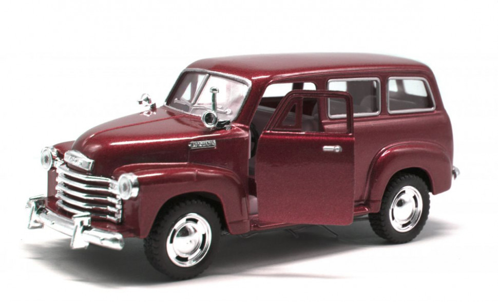

Модель легкова KT5006W CHEVROLET SUBURBAN CARRYALL 1950 (Красный)