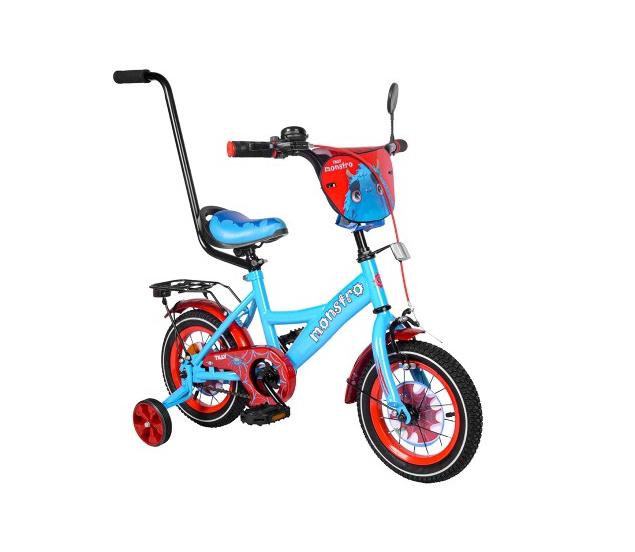 

Двухколесный велосипед для детей Tilly Monstro 12" T-21228