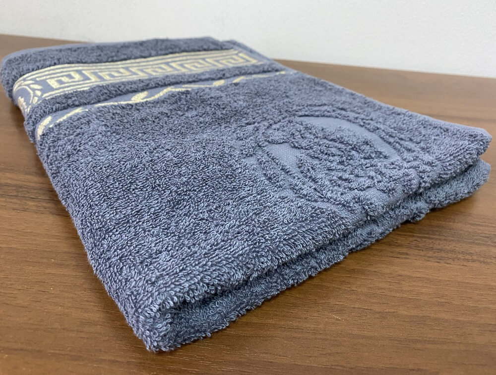 

Полотенце махровое 70х140 GM TEXTILE Узбекистан Цезарь 450 г/м2 серое набор 6 шт