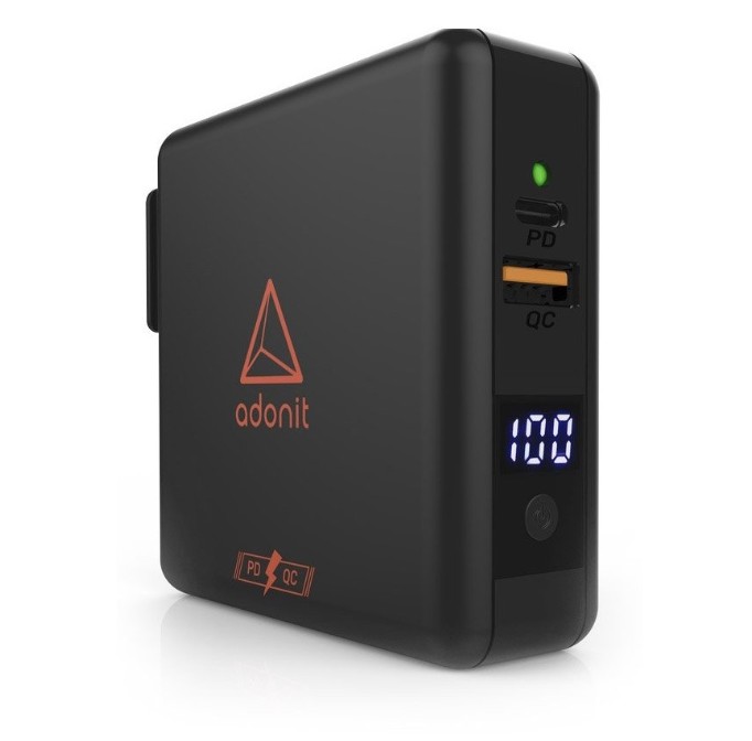 

Сетевое беспроводное ЗУ + портативный аккумулятор Adonit Wireless TravelCube Pro Black