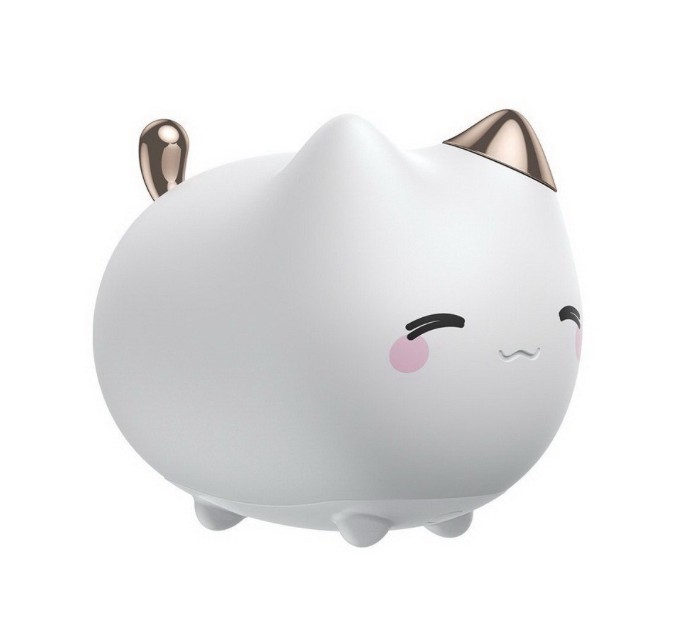 

Ночник Baseus Cute Series Kitty Silicone Night Light White