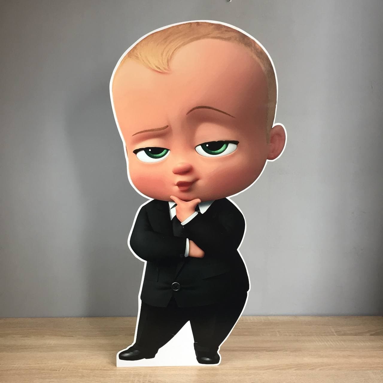 

Ростовая фигура для праздников - Baby Boss 2 - Вензелик - Высота 90 см - основа 3мм ХДФ с подставкой