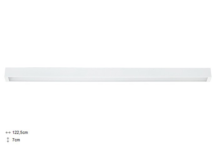 

Светильник накладной NOWODVORSKI STRAIGHT LED 9622 белый 22W 3000K