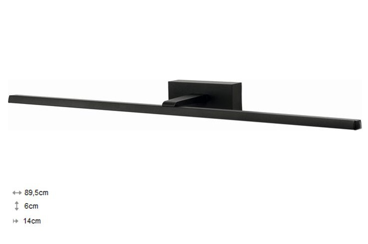 

Светильник Nowodvorski VAN GOGH 18W LED L 9174 черный IP44