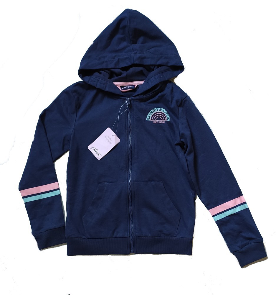 

Спортивная кофта Alive 140 см синий