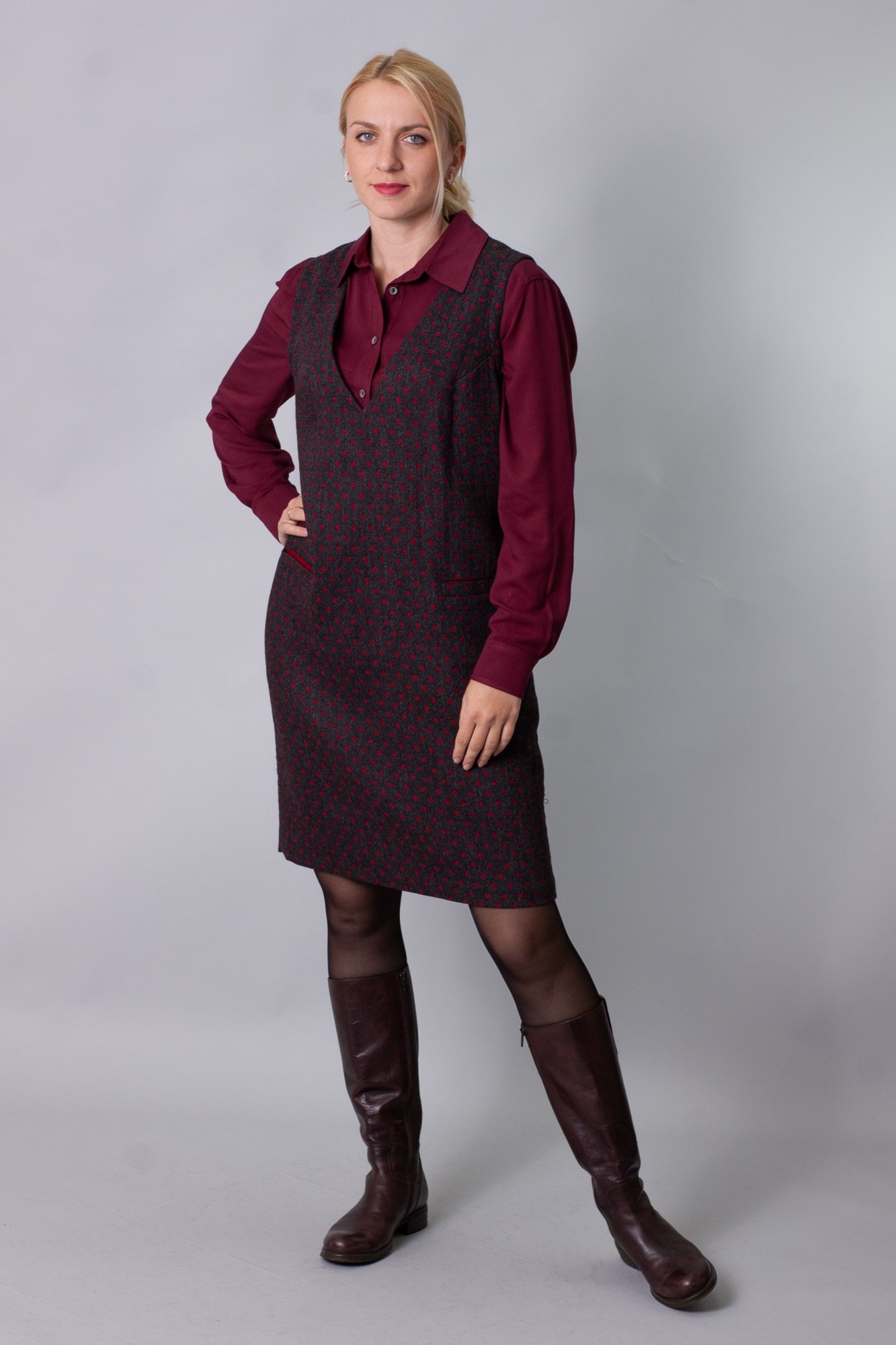 

Сукня жіноча Stefanie L D479 сіра 42р