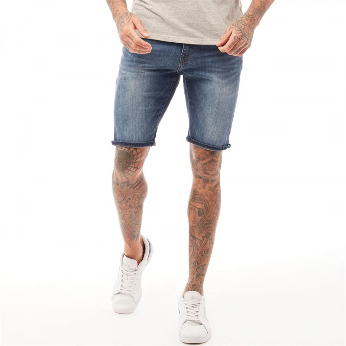 

Шорты 883 Police Batley Denim 559 Blue Washed Blue, S (44)
