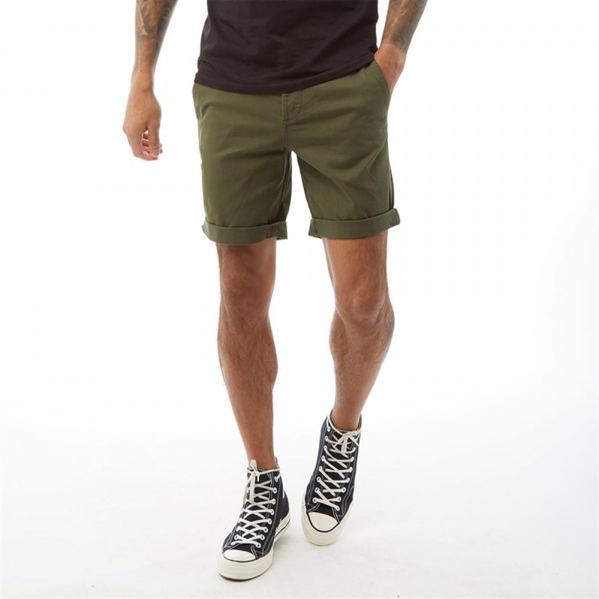 

Шорты JACK AND JONES Basic Chino Olive Night Olive Green, XS (42)